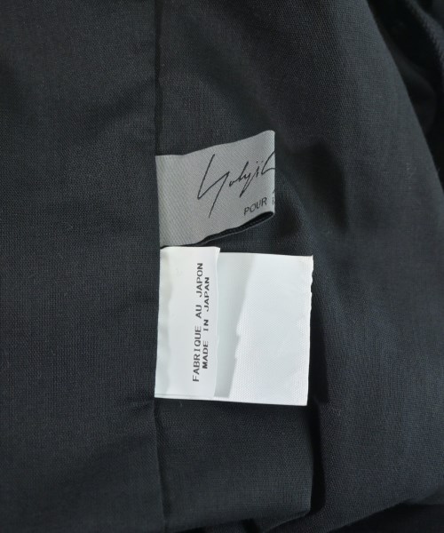 yohji yamamoto POUR HOMME（ヨウジヤマモトプールオム）クロップドパンツ 黒 サイズ:-(M位) メンズ/2200696708022