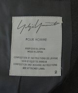 yohji yamamoto POUR HOMME（ヨウジヤマモトプールオム）カジュアルジャケット 黒 サイズ:2(S位) メンズ/2200696799013