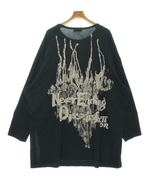 yohji yamamoto POUR HOMME（ヨウジヤマモトプールオム）Tシャツ・カットソー 黒 サイズ:3(M位) メンズ/2200694647019