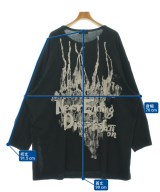 yohji yamamoto POUR HOMME（ヨウジヤマモトプールオム）Tシャツ・カットソー 黒 サイズ:3(M位) メンズ/2200694647019