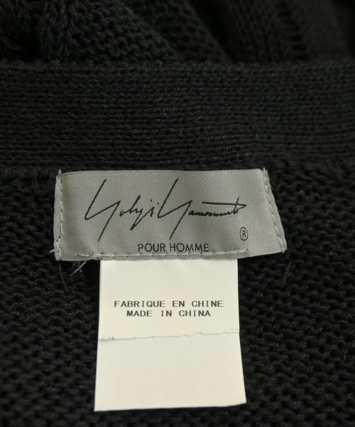 yohji yamamoto POUR HOMME（ヨウジヤマモトプールオム）カーディガン 黒 サイズ:-(XXL位) メンズ/2200697717016