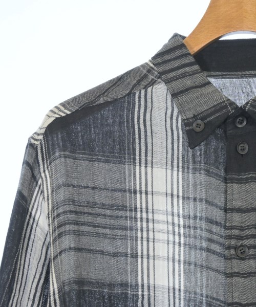 yohji yamamoto POUR HOMME（ヨウジヤマモトプールオム）カジュアルシャツ 黒 サイズ:-(XL位) メンズ/2200697717023