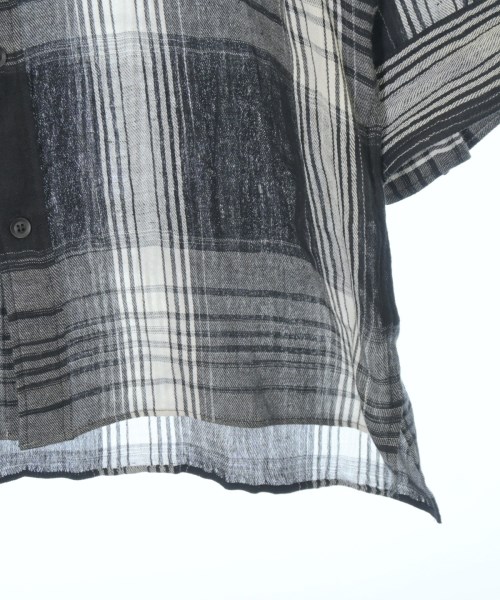 yohji yamamoto POUR HOMME（ヨウジヤマモトプールオム）カジュアルシャツ 黒 サイズ:-(XL位) メンズ/2200697717023