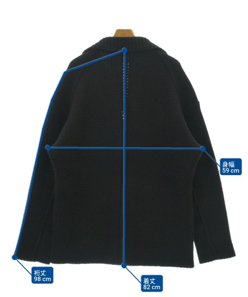 yohji yamamoto POUR HOMME（ヨウジヤマモトプールオム）カジュアルジャケット 黒 サイズ:3(M位) メンズ/2200697760012