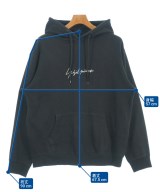 yohji yamamoto POUR HOMME（ヨウジヤマモトプールオム）パーカー 黒 サイズ:L メンズ/2200697775054