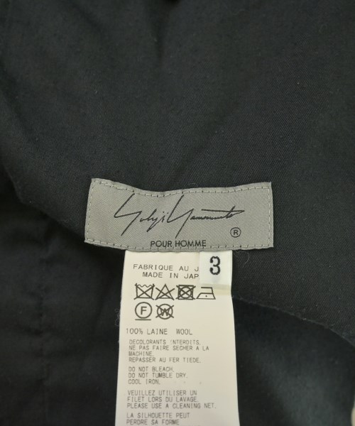 yohji yamamoto POUR HOMME（ヨウジヤマモトプールオム）その他 黒 サイズ:3(M位) メンズ/2200697850010