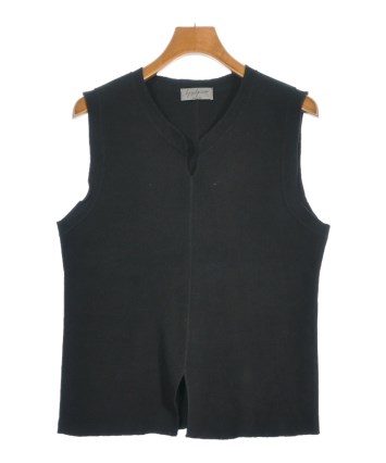 ヨウジヤマモトプールオム タンクトップ コットン 未使用級 Lサイズ ブラック yohji yamamoto POUR HOMME（ヨウジヤマモトプールオム）タンクトップ