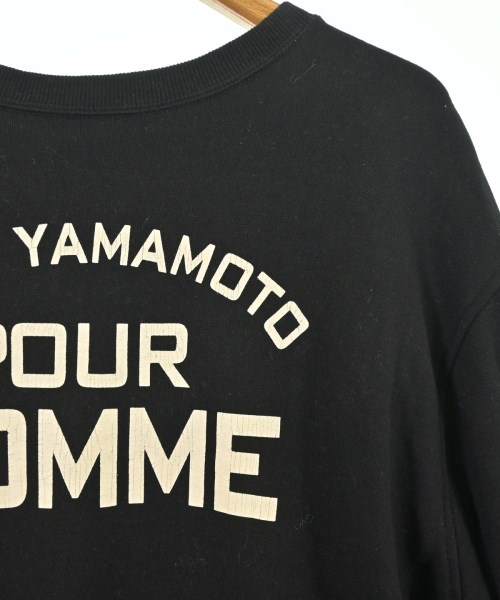 yohji yamamoto POUR HOMME（ヨウジヤマモトプールオム）スウェット 黒 サイズ:3(M位) メンズ/2200698729032
