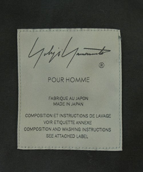 yohji yamamoto POUR HOMME（ヨウジヤマモトプールオム）カジュアルジャケット 黒 サイズ:-(XXL位) メンズ/2200698345010