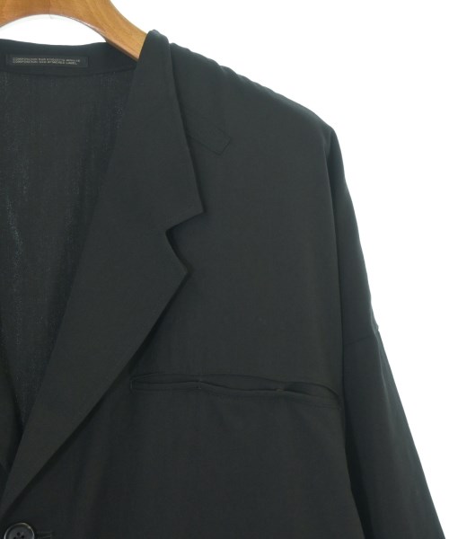 yohji yamamoto POUR HOMME（ヨウジヤマモトプールオム）カジュアルジャケット 黒 サイズ:-(XXL位) メンズ/2200698345027