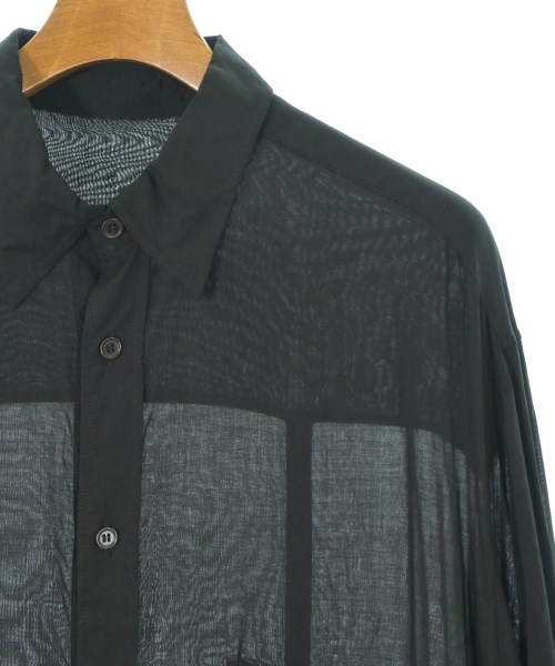yohji yamamoto POUR HOMME（ヨウジヤマモトプールオム）カジュアルシャツ 黒 サイズ:3(M位) メンズ/2200700335015