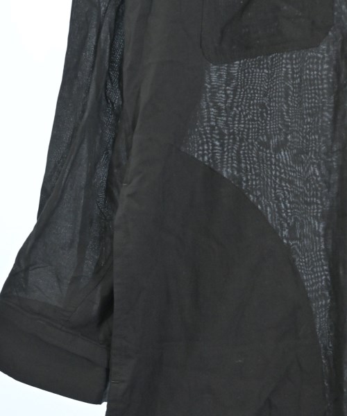 yohji yamamoto POUR HOMME（ヨウジヤマモトプールオム）カジュアルシャツ 黒 サイズ:2(S位) メンズ/2200700362028