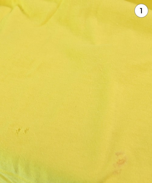 yohji yamamoto POUR HOMME（ヨウジヤマモトプールオム）Tシャツ・カットソー 黄 サイズ:3(M位) メンズ/2200696053108