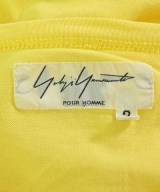 yohji yamamoto POUR HOMME（ヨウジヤマモトプールオム）Tシャツ・カットソー 黄 サイズ:3(M位) メンズ/2200696053108