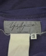 yohji yamamoto POUR HOMME（ヨウジヤマモトプールオム）Tシャツ・カットソー 紫 サイズ:3(M位) メンズ/2200696053276