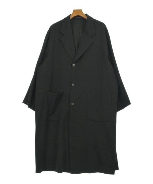 yohji yamamoto POUR HOMME(ヨウジヤマモトプールオム)チェスターコート 黒 サイズ:M/2200702010057