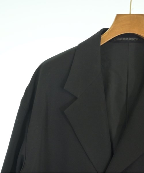yohji yamamoto POUR HOMME（ヨウジヤマモトプールオム）チェスターコート 黒 サイズ:M メンズ/2200702010057