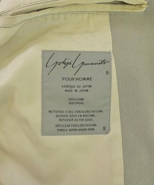 yohji yamamoto POUR HOMME（ヨウジヤマモトプールオム）ジャケット カーキ サイズ:S メンズ/2200702010095
