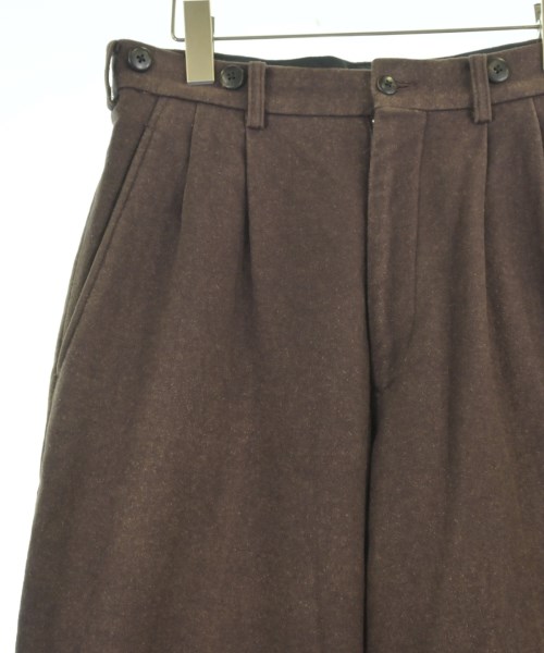 yohji yamamoto POUR HOMME（ヨウジヤマモトプールオム）スラックス 茶 サイズ:S メンズ/2200702046032