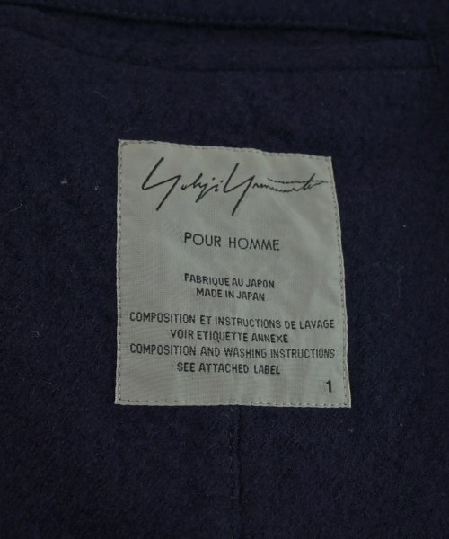yohji yamamoto POUR HOMME（ヨウジヤマモトプールオム）カジュアルジャケット 紺 サイズ:1(XS位) メンズ/2200646491059