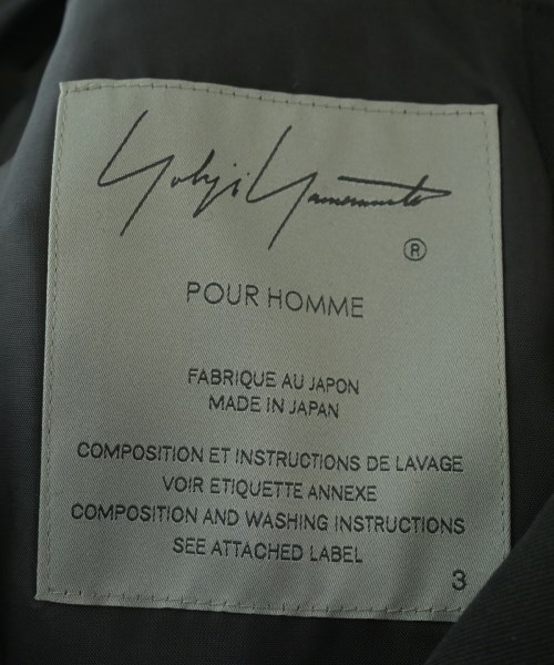 yohji yamamoto POUR HOMME（ヨウジヤマモトプールオム）その他 黒 サイズ:3(M位) メンズ/2200654960011