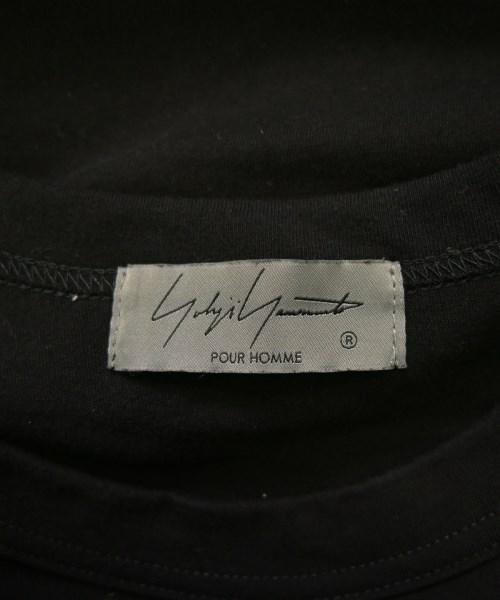 yohji yamamoto POUR HOMME（ヨウジヤマモトプールオム）Tシャツ・カットソー 黒 サイズ:3(M位) メンズ/2200654888018