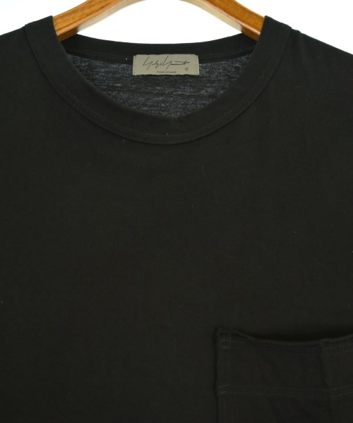 yohji yamamoto POUR HOMME（ヨウジヤマモトプールオム）Tシャツ・カットソー 黒 サイズ:3(M位) メンズ/2200654888018