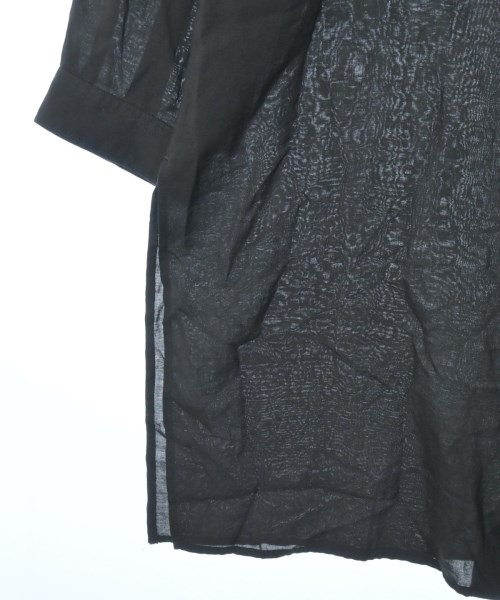 yohji yamamoto POUR HOMME（ヨウジヤマモトプールオム）カジュアルシャツ 黒 サイズ:2(S位) メンズ/2200654888131
