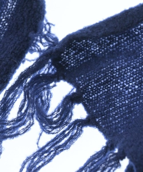 yohji yamamoto POUR HOMME（ヨウジヤマモトプールオム）マフラー 紺 サイズ:3(M位) メンズ/2200654888315