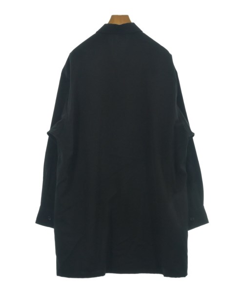 yohji yamamoto POUR HOMME（ヨウジヤマモトプールオム）カジュアルシャツ 黒 サイズ:2(S位) メンズ/2200655101031