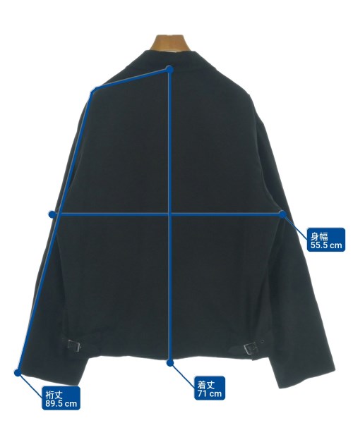 yohji yamamoto POUR HOMME（ヨウジヤマモトプールオム）ブルゾン 黒 サイズ:2(S位) メンズ/2200655101048