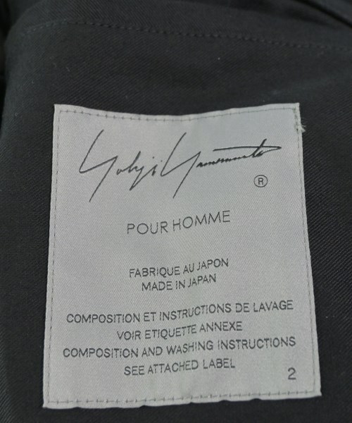 yohji yamamoto POUR HOMME（ヨウジヤマモトプールオム）その他 黒 サイズ:2(S位) メンズ/2200655130017