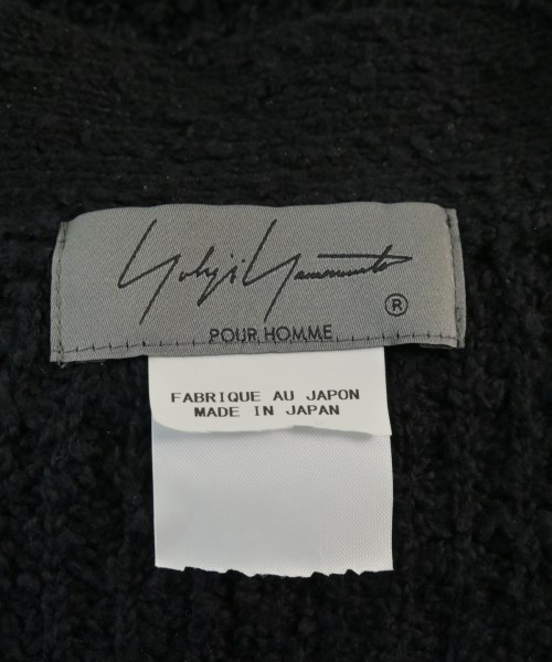 yohji yamamoto POUR HOMME（ヨウジヤマモトプールオム）カーディガン 黒 サイズ:-(XXL位) メンズ/2200655416012