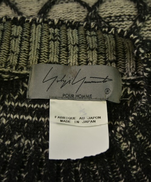 yohji yamamoto POUR HOMME（ヨウジヤマモトプールオム）ニット・セーター グレー サイズ:-(XXL位) メンズ/2200655416029