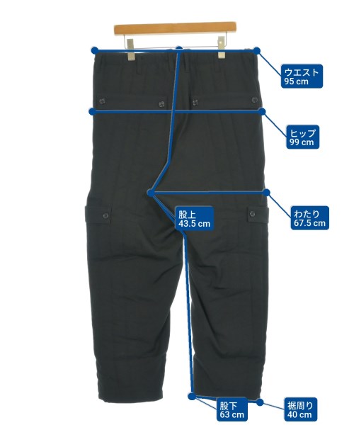 yohji yamamoto POUR HOMME（ヨウジヤマモトプールオム）その他 黒 サイズ:2(S位) メンズ/2200655647027