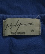 yohji yamamoto POUR HOMME（ヨウジヤマモトプールオム）Tシャツ・カットソー 青 サイズ:3(M位) メンズ/2200646445045