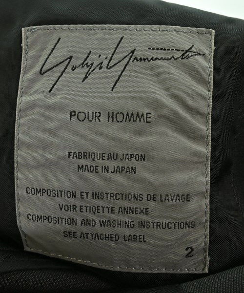 yohji yamamoto POUR HOMME（ヨウジヤマモトプールオム）その他 グレー サイズ:2(S位)/3(M位) メンズ/2200656570072