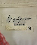 yohji yamamoto POUR HOMME（ヨウジヤマモトプールオム）カジュアルシャツ 白 サイズ:3(M位) メンズ/2200656570126