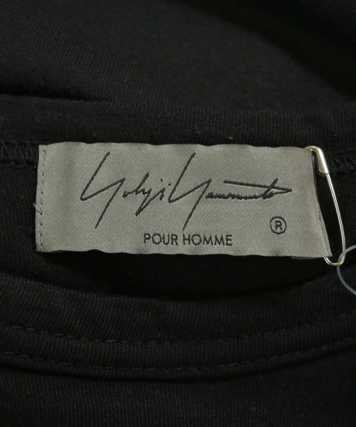 yohji yamamoto POUR HOMME（ヨウジヤマモトプールオム）Tシャツ・カットソー 黒 サイズ:3(M位) メンズ/2200656588053