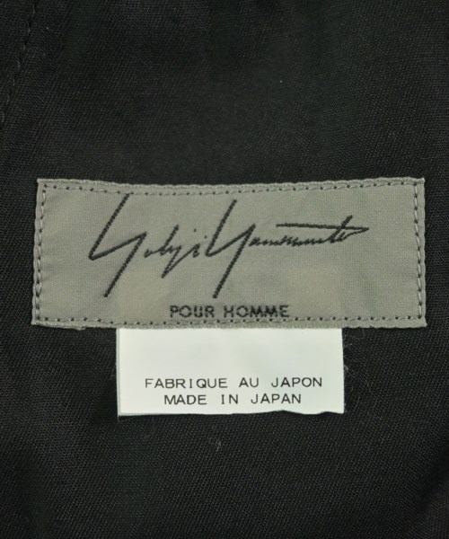 yohji yamamoto POUR HOMME（ヨウジヤマモトプールオム）その他 黒 サイズ:-(M位) メンズ/2200655212027