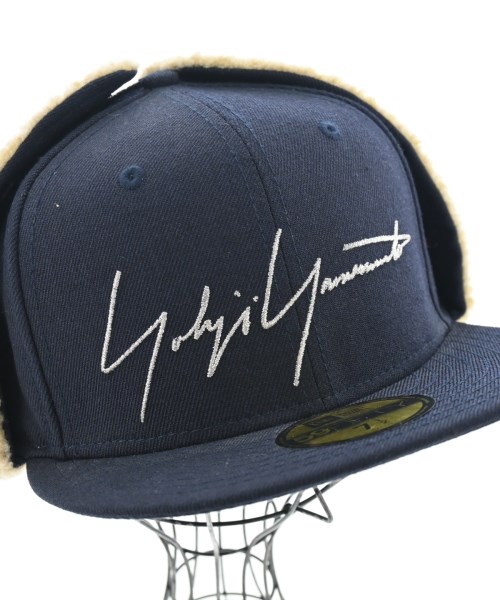 yohji yamamoto POUR HOMME（ヨウジヤマモトプールオム）キャップ 紺 サイズ:- メンズ/2200655212157