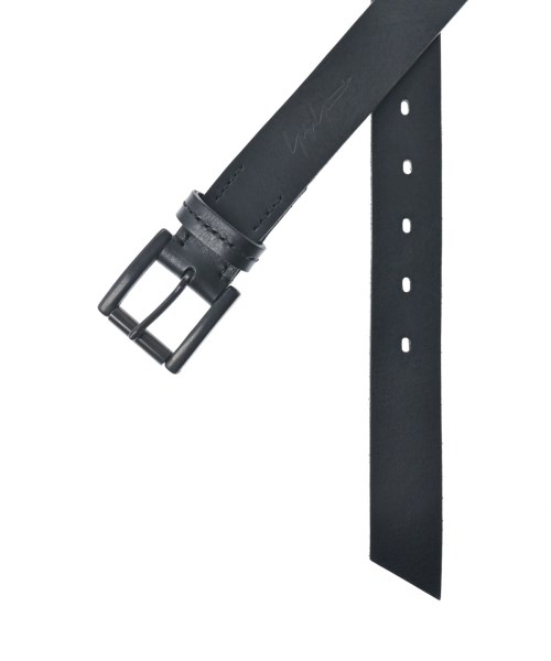 Yohji Yamamoto（ヨウジヤマモト）ベルト 黒 サイズ:- メンズ/2200657178031