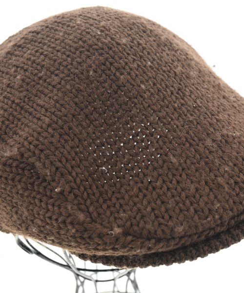 yohji yamamoto POUR HOMME（ヨウジヤマモトプールオム）ハンチング・ベレー帽 茶 サイズ:- メンズ/2200651902069