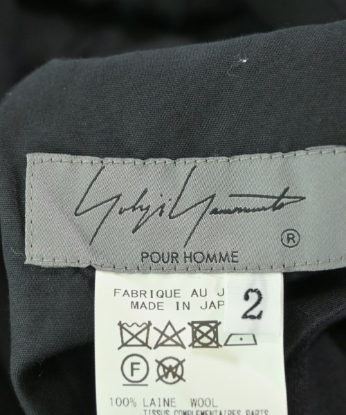 yohji yamamoto POUR HOMME（ヨウジヤマモトプールオム）その他 黒 サイズ:2(S位) メンズ/2200657333034