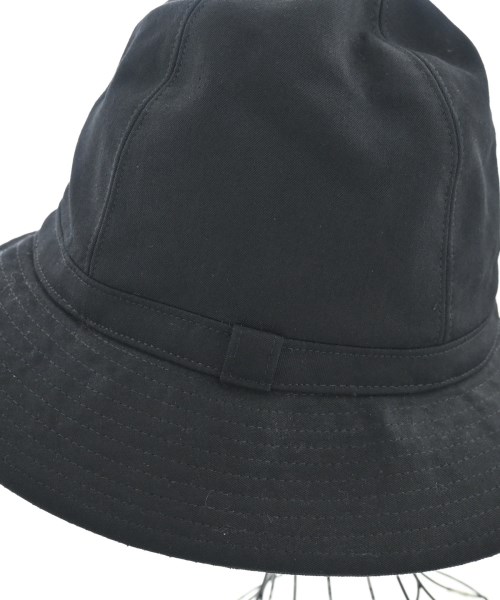 yohji yamamoto POUR HOMME（ヨウジヤマモトプールオム）ハット 黒 サイズ:4 メンズ/2200657500030