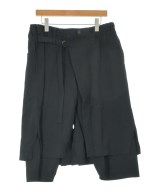 yohji yamamoto POUR HOMME（ヨウジヤマモトプールオム）ショートパンツ 黒 サイズ:2(S位) メンズ/2200657630027