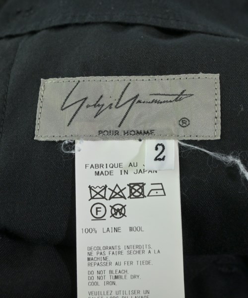 yohji yamamoto POUR HOMME（ヨウジヤマモトプールオム）その他 黒 サイズ:2(S位) メンズ/2200657630034