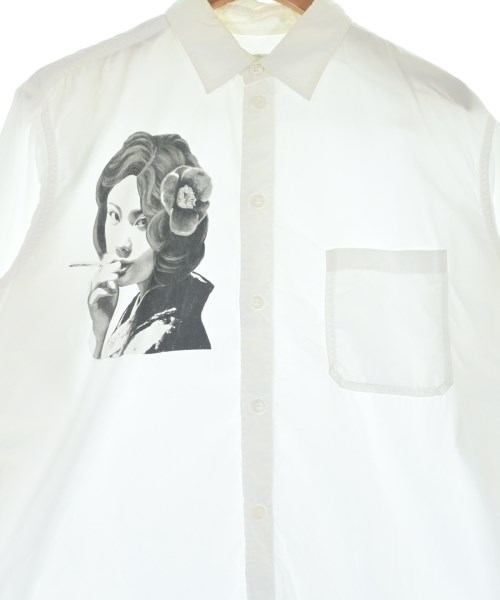 yohji yamamoto POUR HOMME（ヨウジヤマモトプールオム）カジュアルシャツ 白 サイズ:2(S位) メンズ/2200657630041
