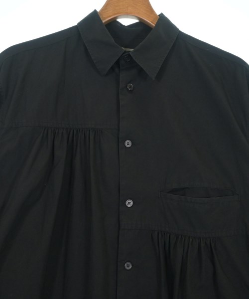 yohji yamamoto POUR HOMME（ヨウジヤマモトプールオム）カジュアルシャツ 黒 サイズ:2(S位) メンズ/2200657630058