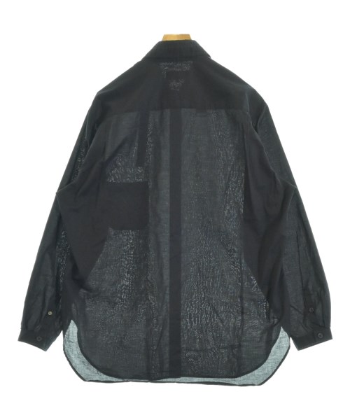 yohji yamamoto POUR HOMME（ヨウジヤマモトプールオム）カジュアルシャツ 黒 サイズ:4(L位) メンズ/2200657651015
